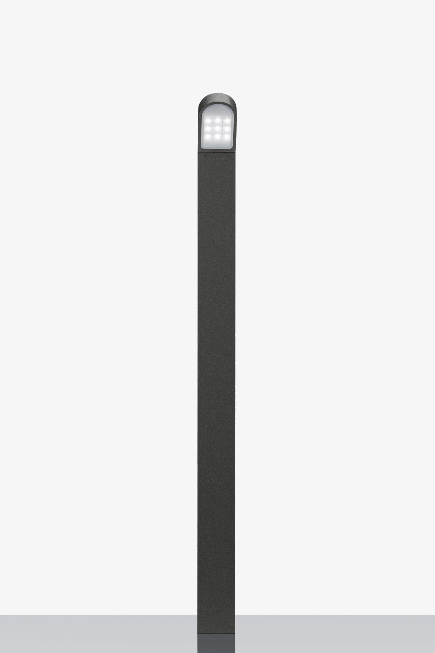 ZenSingle lampione design Taoluce antracite 120.7 cm