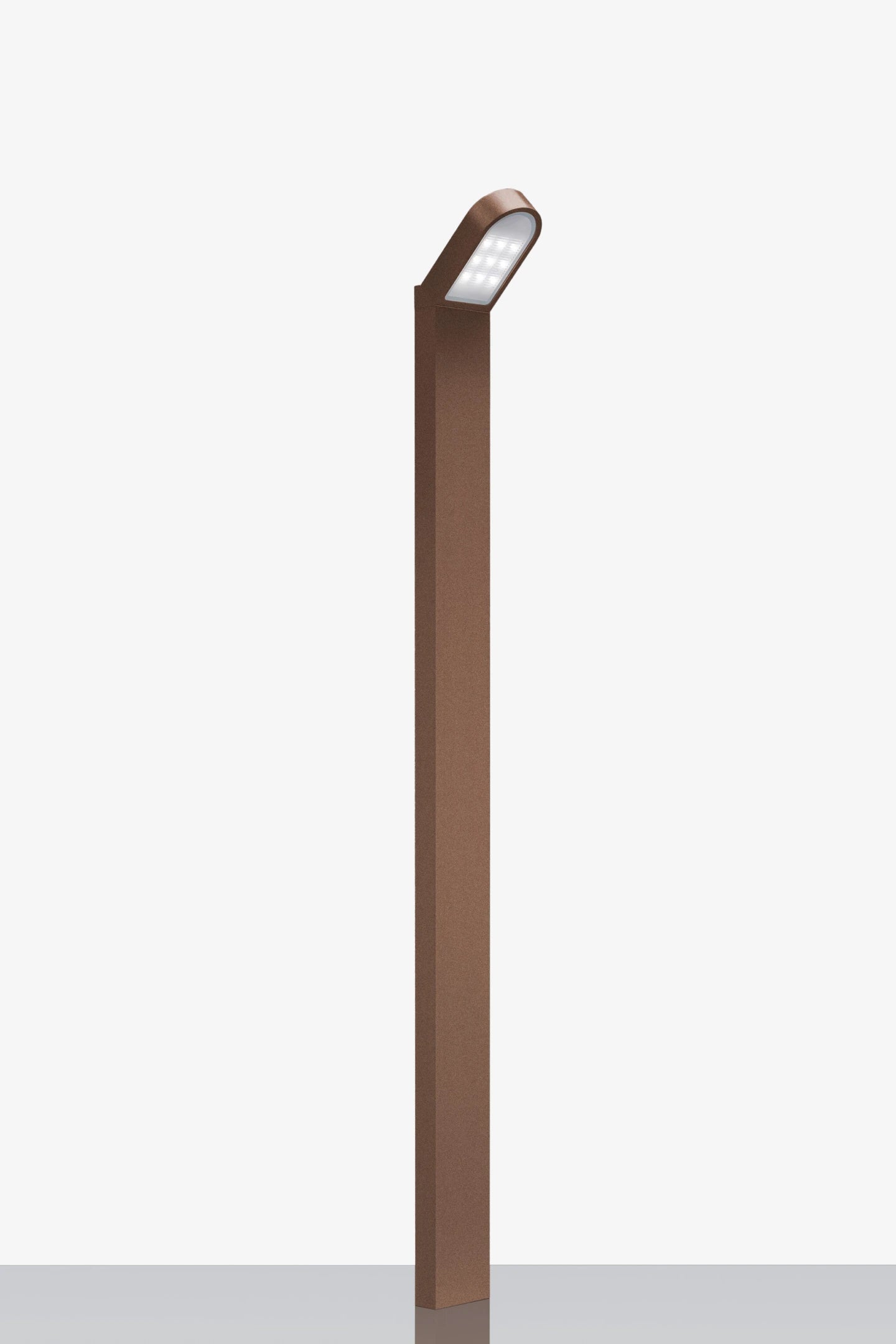 ZenSingle lampada giardino Taoluce corten 120.7 cm