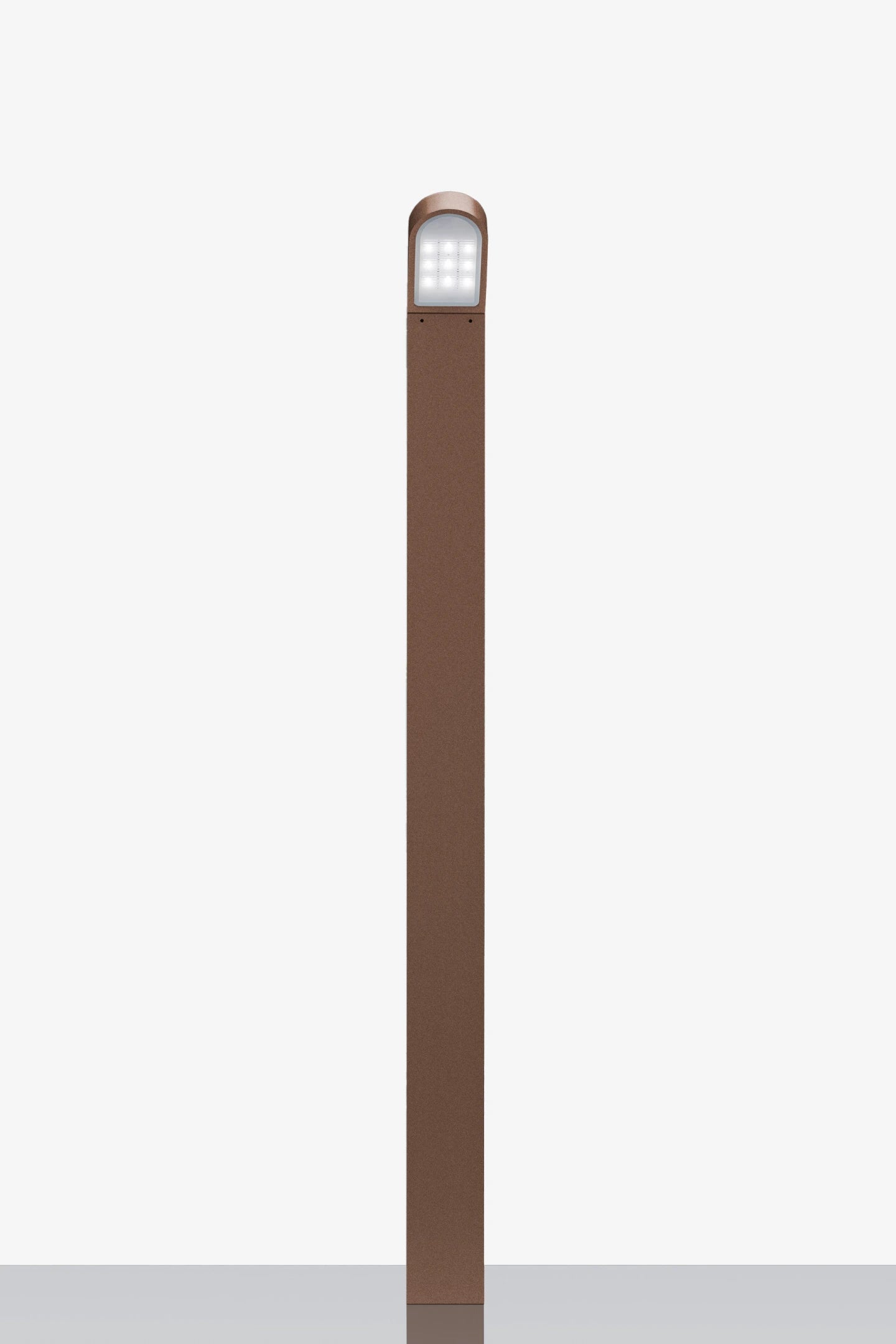 ZenSingle lampione design Taoluce corten 120.7 cm