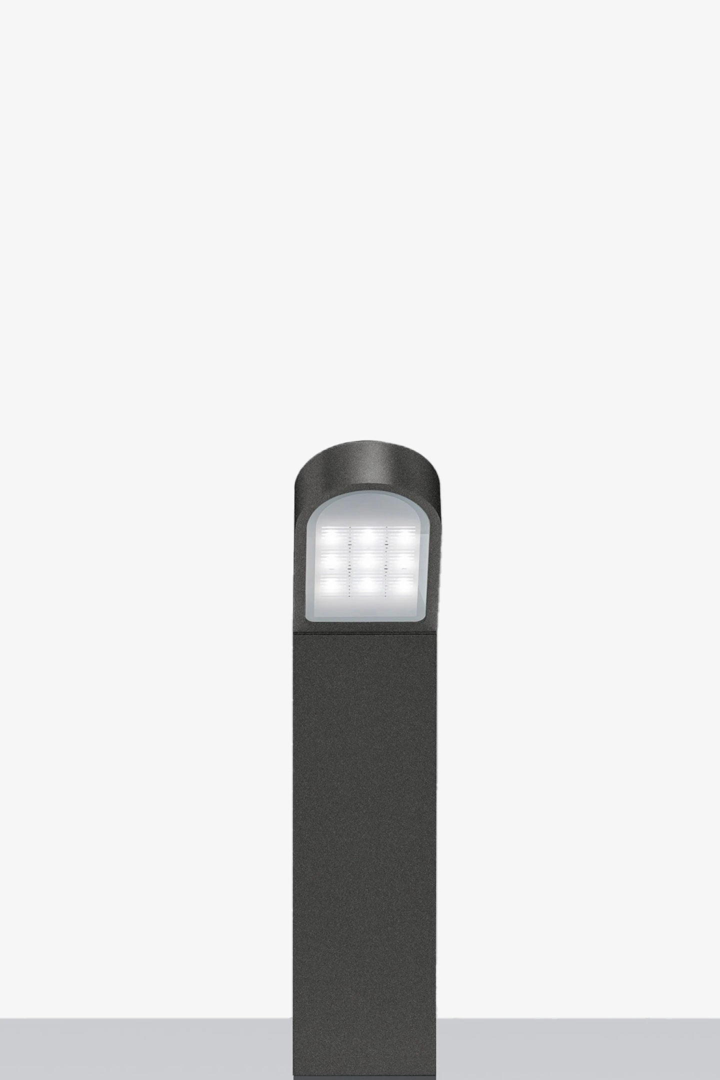 ZenSingle lampione design Taoluce antracite 53.2 cm