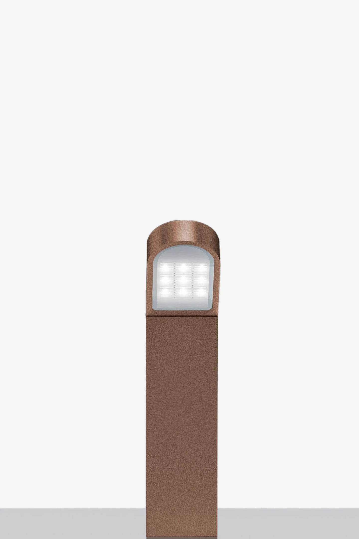 ZenSingle lampione design Taoluce corten 53.2 cm