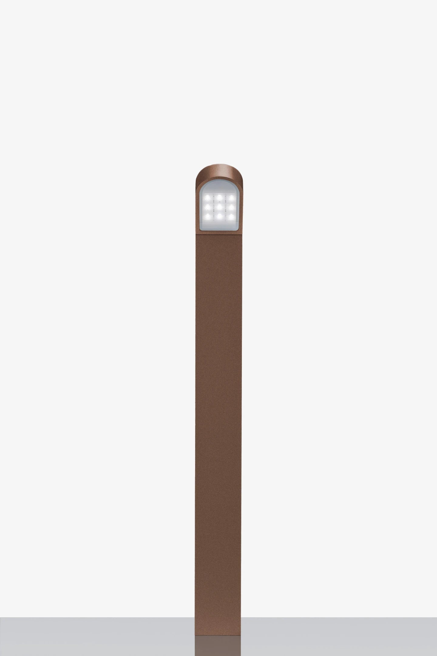 ZenSingle lampione design Taoluce corten 93.2 cm