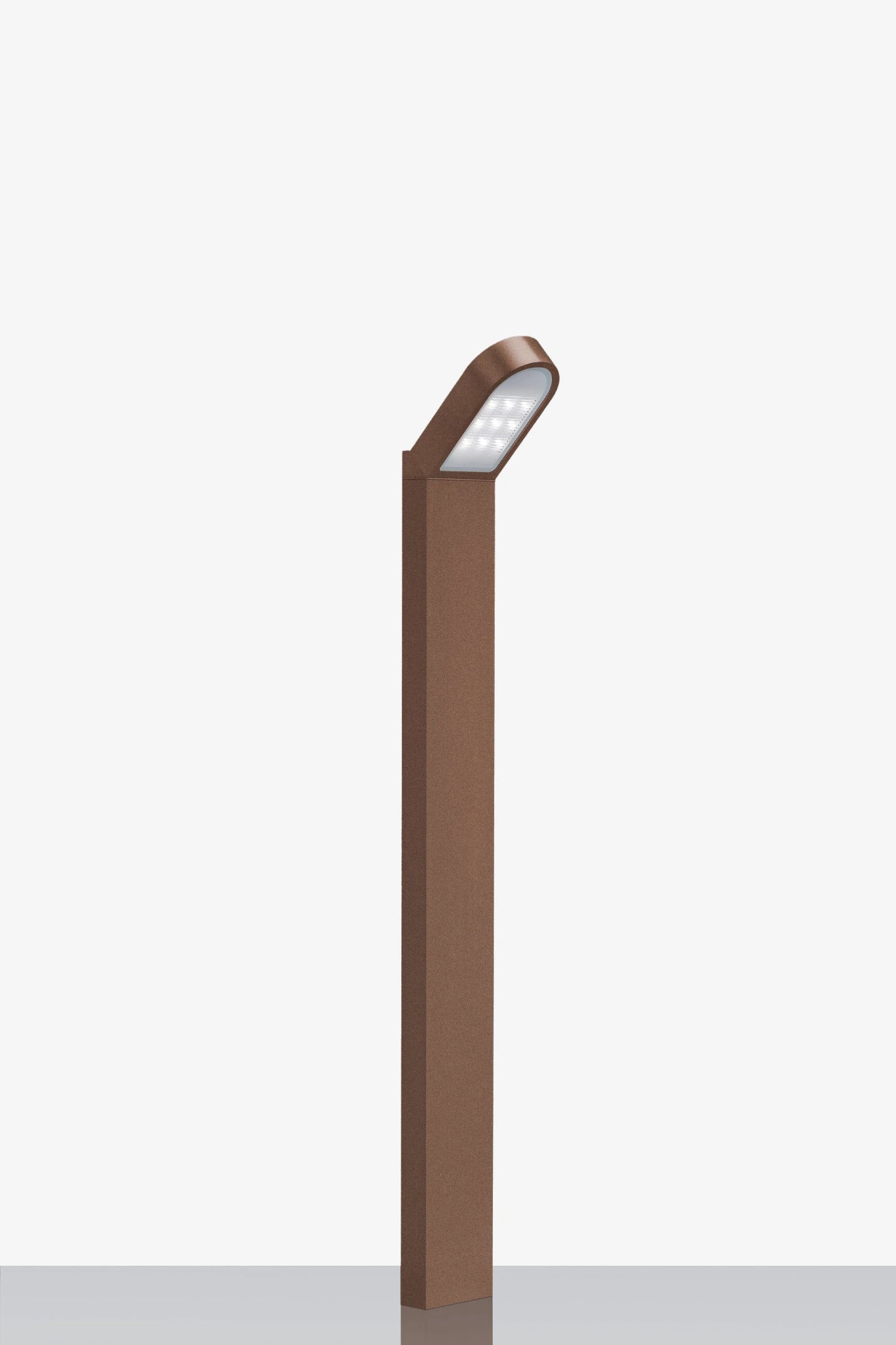 ZenSingle lampada giardino Taoluce corten 93.2 cm